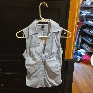 Express Sleeveless Blue Women's Top NWT Size Xs